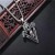 Cross-Border Tiger Head Tiger Claws Skull Stainless Steel Necklace Domineering Exaggerated Personality Dark Ornament