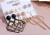 F1635 Han Zhishang Europe and America Cross Border Creative New Punk Big Circle Tassel Ear Studs 6 Pairs Pack Set Earrings