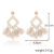 Amazon Hot Sale Cross-Border Hot Vintage High-Key Eardrop Bamboo Rattan Hand-Woven Earrings Ethnic Style Rattan Woven Earrings