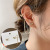 Korean Dongdaemun Fashion 925 Silver Needle Personalized Ear Clips Pearl Fairy Butterfly Ear Clip Temperament Quality Earrings