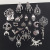 Mixed 80 Halloween Accessories Pumpkin Skull Bat Witch Pendant DIY Ornament Accessories Earring Material