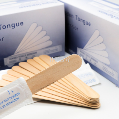 Factory Wholesale Tongue Depressor Disposable Tongue Depressor Paraffin Cutting Stick Beauty Hair Removal Wax Coating