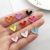 90 PCs/Pack Oil Drop Peach Heart Love Heart-Shaped Alloy Pendant DIY Korean Jewelry K Gold Alloy Bracelet Pendant