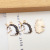 1 Oil Dripping Unicorn Alloy Pendant Strap Ear Studs Hanger DIY Accessories Handmade Earrings Ear Clip Ear Rings