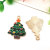 1 New Christmas Dripping Ornament Santa Claus Pendant Christmas Tree DIY Earrings Pendant Alloy Accessories