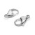 Spot Supply Stainless Steel 304-316L Lobster Buckle 9-36mm DIY Bracelet Necklace Connecting Buckle Necklace Buckle