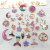 31 Purple Set Dripping Oil Alloy Small Pendant Handmade DIY Ornament Accessories Bracelet Pendant Parts Material