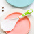 Factory Wholesale Plastic Rice Spoon Rice Cooker Matching Spoon Color Apple Handle Rice Spoon Stall Running Rivers and Lakes