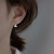 Tender Leaf Silver Stud Earrings Simple Fresh Ear-Caring Stud Earrings for Women Niche Design Pierced-Ear-Caring Ear Studs New Fashion