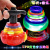 Boys and Girls Children's Toy Music Light-Emitting Gyro Magic Rotating Cartoon Colorful Flash Gyro Stall Supply