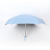 Ultra-Light Color Handle Mini Five-Fold Umbrella Folding Pocket Umbrella Vinyl Sun Protective UV Protection Umbrella Printable