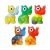 New 3D Cross-Border Deratization Pioneer Stress Relief Ball Rhino Squeezing Toy Decompression Toy