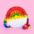 JT New Rainbow Clouds Bag Rat Killer Pioneer Finger Bubble Music Pressure Reduction Toy Girls Crossbody Bag Storage Bag