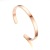 Titanium Steel C- Shaped Stainless Steel Jewelry Can Carve Writing Stainless Steel Personalized Logo Lettering Bracelet