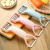 Factory Wholesale Peeler Grater Multi-Purpose Peeler Plastic Melon Peeler Double-Headed Peeler Shredder Melon Planer