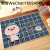 Crystal Velvet Floor Mat Household Doorway Non-Slip Mat Hallway Mat Bathroom Mat Bedroom Carpet