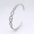 Shaped Adjustable Stainless Steel Bracelet Wholesale Titanium Steel Bracelet Women's Bracelet Vintage Hydraulic Jewelry