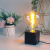 Shaped Bulb Led Retro Edison Flexible Filament Lamp R125 Gold Plating Gray Spiral Warm Light Decorative Lamp