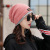 In Stock Hot Sale Knitted Rimless Top Men's and Women's Sleeve Cap Korean Style Stylish Simple and Versatile Breathable Closed Toe Hat