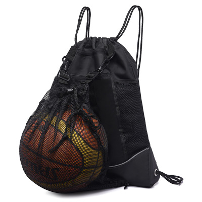 Cross-Border Basketball Backpack Large Capacity Sports Bag Travel Bag Cycling Bag Helmet Bag Hidden Net Pocket