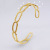 Shaped Adjustable Stainless Steel Bracelet Wholesale Titanium Steel Bracelet Women's Bracelet Vintage Hydraulic Jewelry