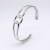 Shaped Adjustable Stainless Steel Bracelet Wholesale Titanium Steel Bracelet Women's Bracelet Vintage Hydraulic Jewelry