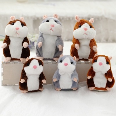 Talking Hamster Electric Hamster Can Learn To Speak And Record Walking Electric Plush Toy Christmas Wholesale