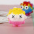 Hot Cross-Border Toy Rat Killer Pioneer Ball Decompression Toy Vent Ball Silicone Eye Bubble Ball Stress Ball with Light