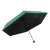 Spot Simple Color Matching 6 Bones Five-Fold Umbrella Vinyl Sun Umbrella Mini-Portable Folding Umbrella Women's Rain and Rain Dual-Use Umbrella