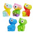 New 3D Cross-Border Stress Relief Ball Deratization Pioneer Hippo Squeezing Toy Decompression Toy Factory Direct Supply