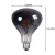 Shaped Bulb Led Retro Edison Flexible Filament Lamp R125 Gold Plating Gray Spiral Warm Light Decorative Lamp