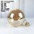 Retro Edison Bulb G125 Creative Letters Table Lamp Decorative Lighting Golden Warm Light Flexible Filament Lamp