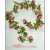17-Head Autumn Rose Rattan Artificial Flower Decorative Flower Rose Wholesale