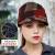 Factory Direct Sales Autumn and Winter Korean Style Fleece-Lined Warm Peaked Cap Multi-Functional Plaid Wind-Proof and Cold Protection Toque Female Spot