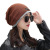 In Stock Hot Sale Knitted Rimless Top Men's and Women's Sleeve Cap Korean Style Stylish Simple and Versatile Breathable Closed Toe Hat