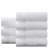 Hongfu Wedding Supplies Factory Five-Star Hotel 16-Line Platinum Satin Bath Towel Towelette Imported Yarn Towel