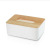 Household Minimalist Wooden Tissue Box Nordic Style Paper Extraction Box Living Room Desktop Remote Control Storage Box Creative Lunch Box