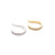 U-Shaped Fake Puncture Ear Clip Zircon Ear Clip European and American Simple Earrings Cross-Border Supply Body Puncture