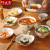 Nordic Simple Ins Style Plate Dishes Household Internet Celebrity Dish Bowl Dish Set Western Cuisine Plate Tableware