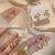 925 Silver Needle Opal Earrings Women's Korean Geometric Personalized Pearl Stud Earrings Simple and Small Earrings Temperament Wholesale