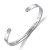 Cross-Border New Titanium Steel Bracelet Mom Dad Son Daughter Stainless Steel Open C- Shaped Lettering