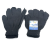 L4122 Men's Ten-Pin Black Gloves Fashion Men's Spring and Autumn Gloves Men's Winter Thick Style Sports Cycling Warm
