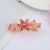 Hot Sale Large Rhinestone Ponytail Hairpin Headwear Female Crystal Flowers Updo Spring Clip Top Clip Hairpin Wholesale