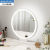 Mirror Makeup Mirror LED Light for Boys and Girls for Dormitory Ins Desktop Vanity Mirror Home High-Definition JZ Mirror