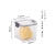 Sealed Jar Cereals Kitchen Storage Food Grade Transparent Plastic Tank Box Snack Tea Dry Goods Storage Jar