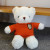 Factory Wholesale Teddy Bear Doll Ragdoll Plush Toy Hug Panda Christmas Gift Birthday Girl's Doll