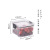 Sealed Jar Cereals Kitchen Storage Food Grade Transparent Plastic Tank Box Snack Tea Dry Goods Storage Jar