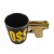 Creative Net Red Ceramic Pistol Mug Electroplating Fiveshooter Cup Special-Shaped Handle Cup 3D Shape Coffee Cup