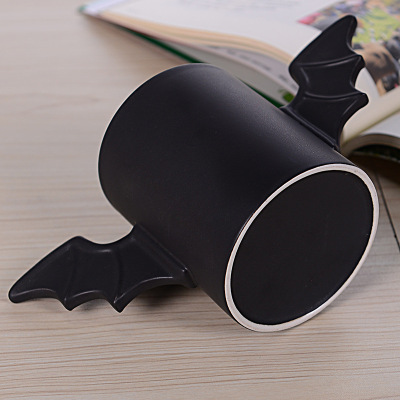 Creative Batman Ceramic Mug Cartoon Batman Wings 3D Water Cup Coffee Cup