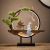 Lamp Ring Decoration Home Living Room Entrance Office Desk Surface Panel Creative Light Ring Night Light Soft Ornaments